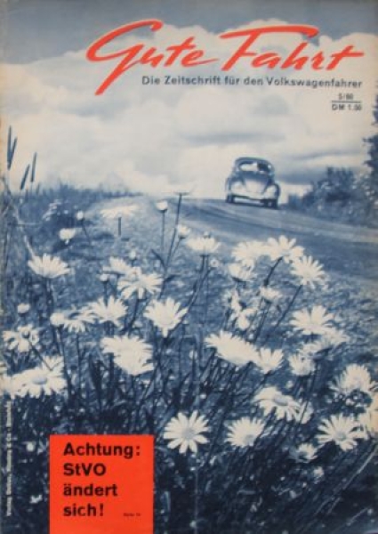 "Gute Fahrt" Volkswagen Magazine 1960 (9301)